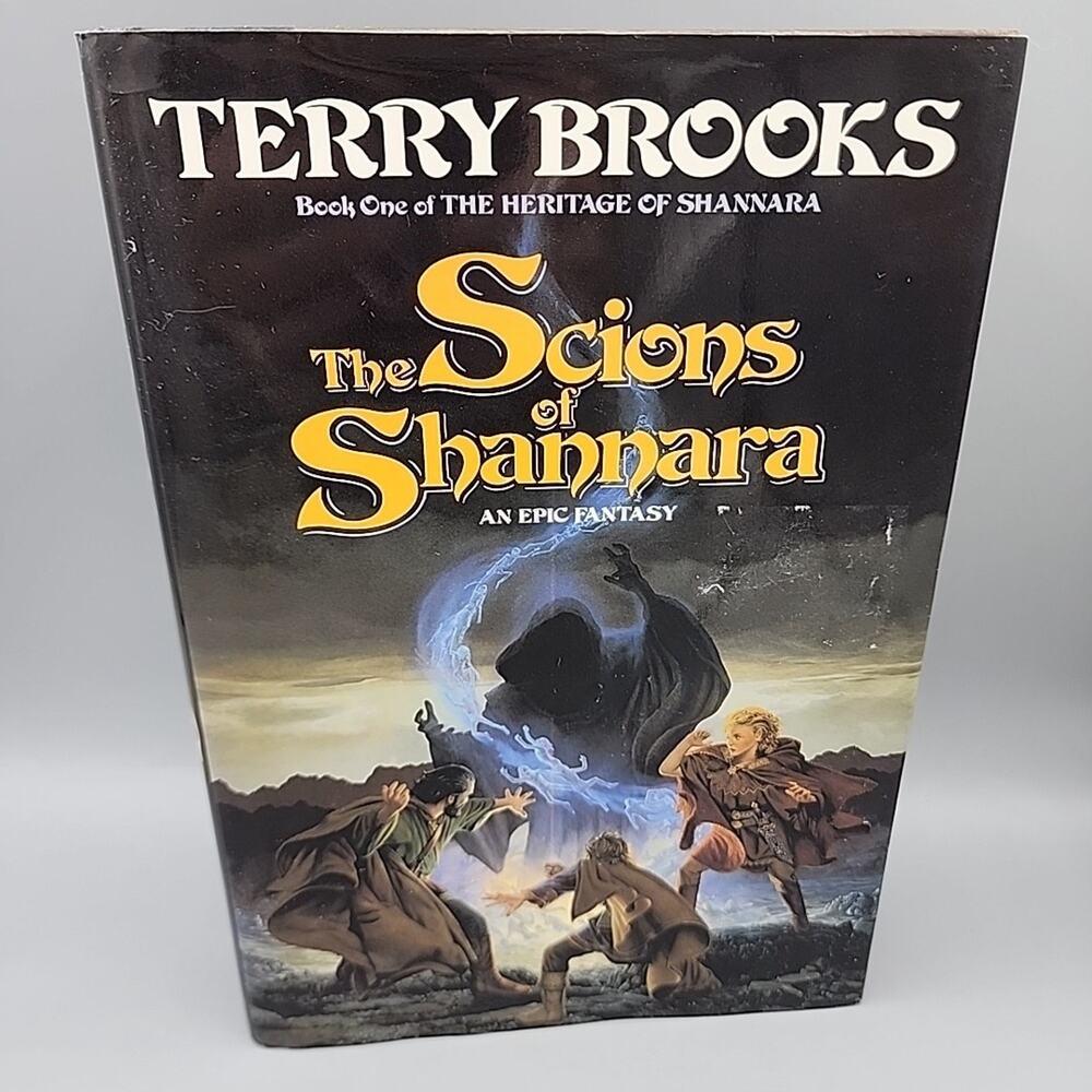 Scions of Shannara Hardcover Terry Brooks 1990 First Edition An Epic Fantasy
